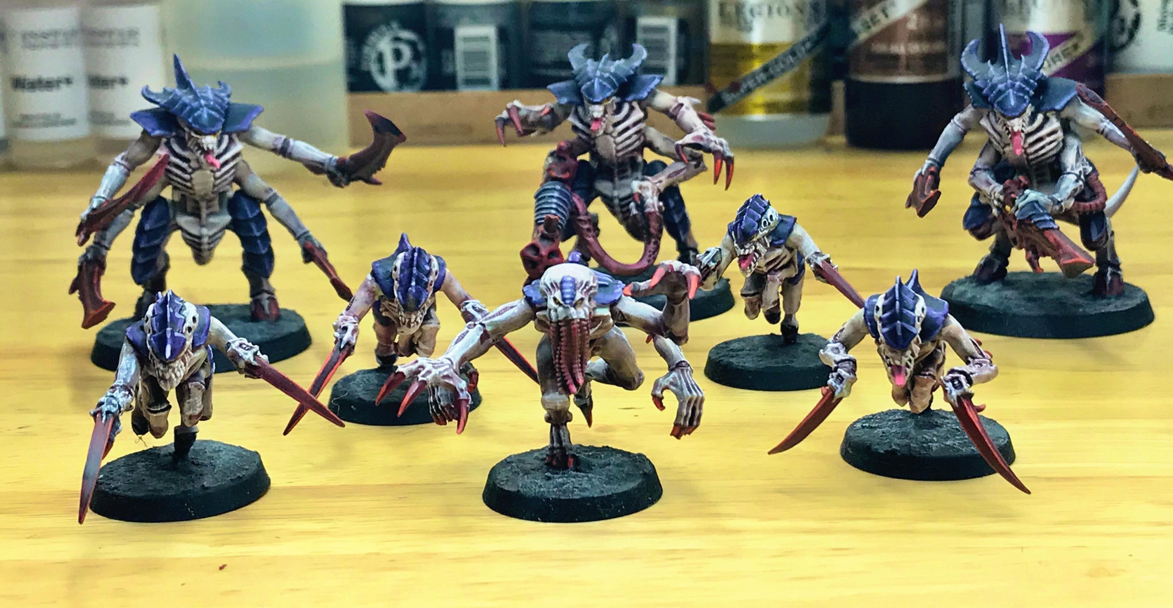 Warhammer 40k - Genestealers Tyranides - Modèles Uniques Démontés Non Peints Warhammer 40000 Tyranid